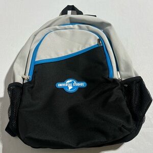 Official Universal Studios Theme Park Backpack/Daypack Grey& Blue:  Unisex OS